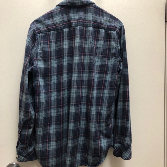 Quicksilver flannel button down - Picture 2 of 4
